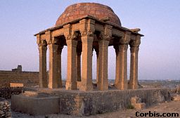 Picture of a Mausoleum in Makli, Sindh