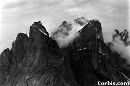 A view of Trango Towers in Baltistan.